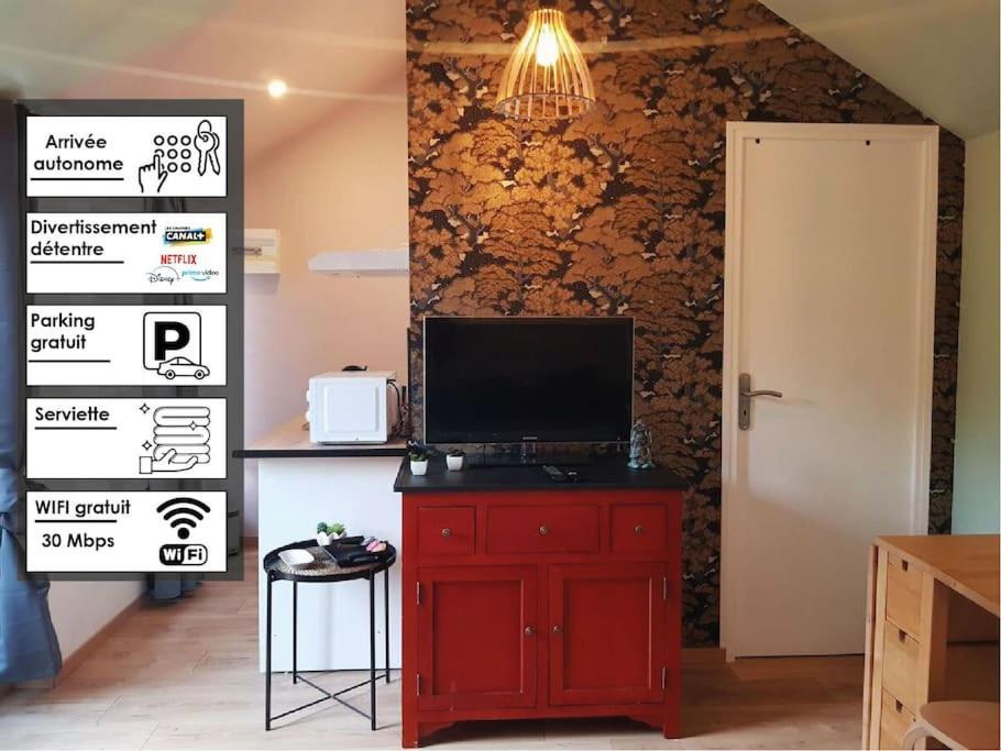 Japan House : Studio En Bois Zen - Wifi - Parking Gratuit Angoulême Kültér fotó